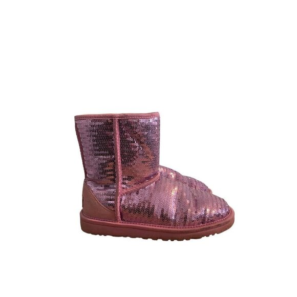 Ugg Australia Classic Short Sparkles Big Kids Style : 1004885y - Picture 1 of 5